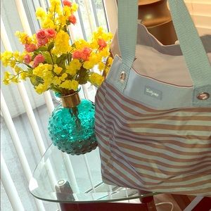 Blue and Grey - Thirty-one tote